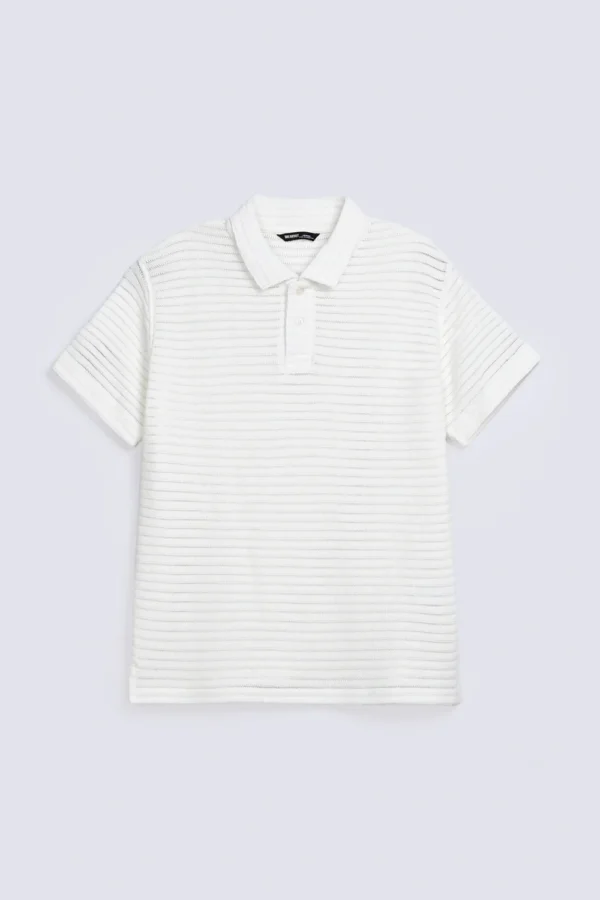 TEXTURED POLO